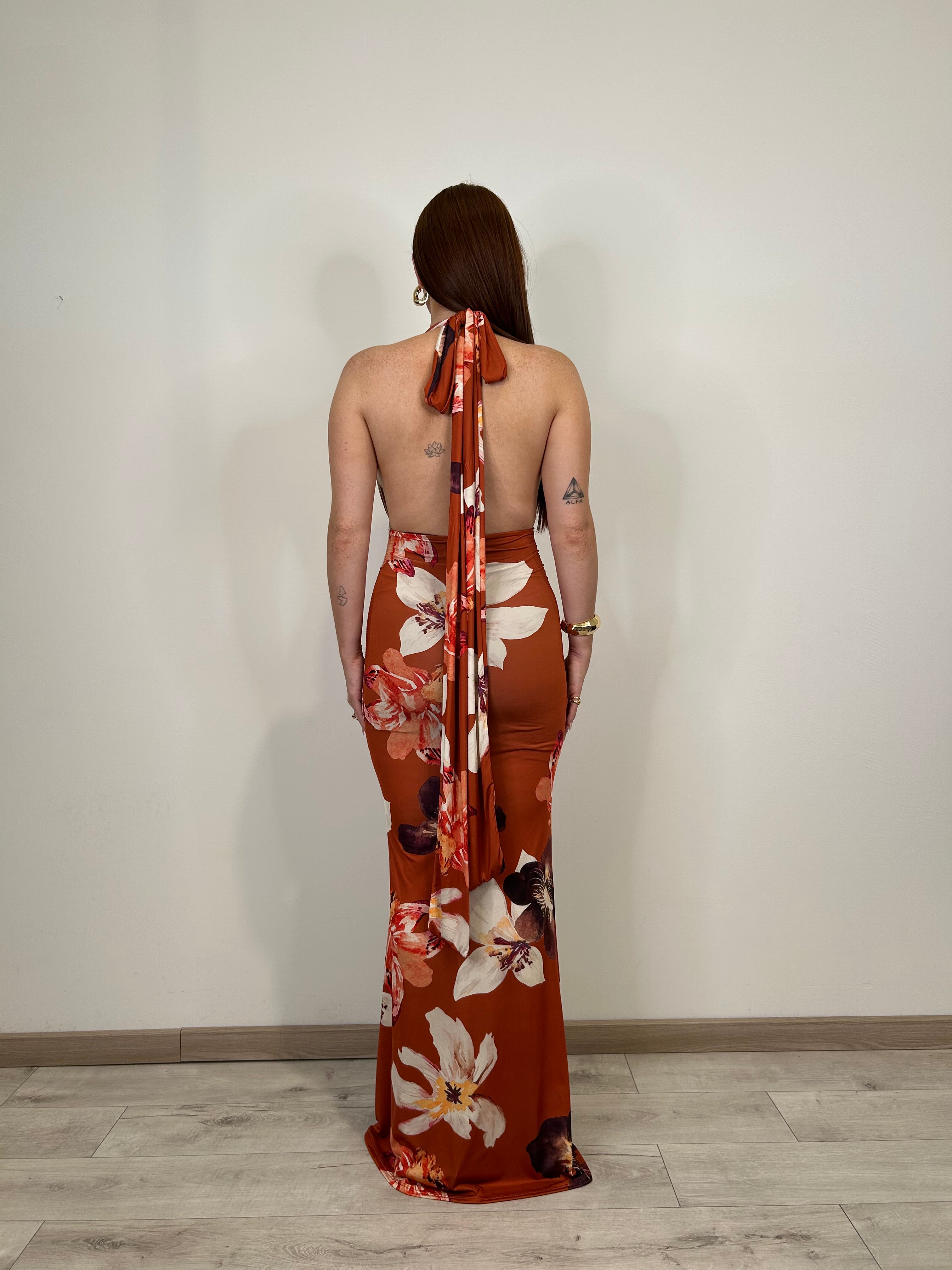 Dress Cleopatra Ruggine