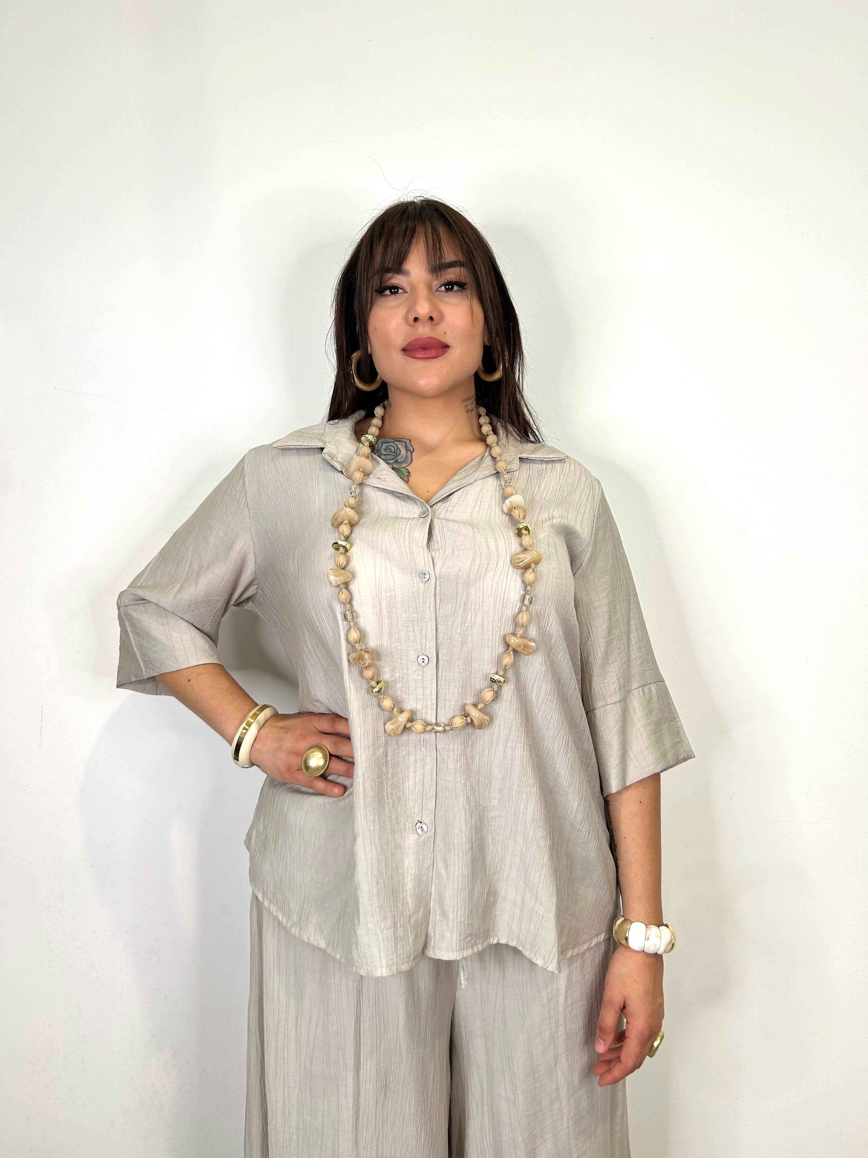 Camicia Stefy Tortora