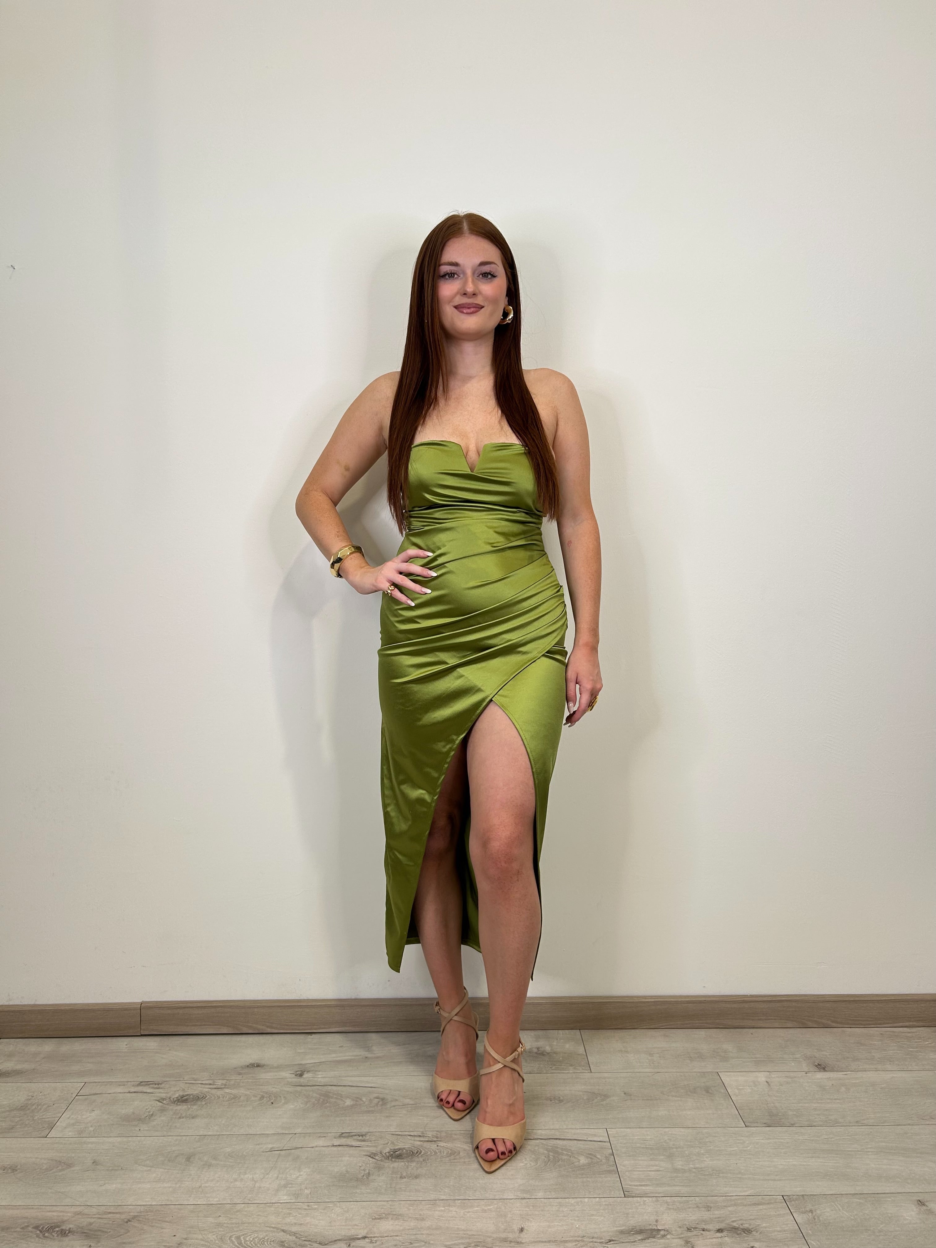 Dress Vicky Verde Oliva