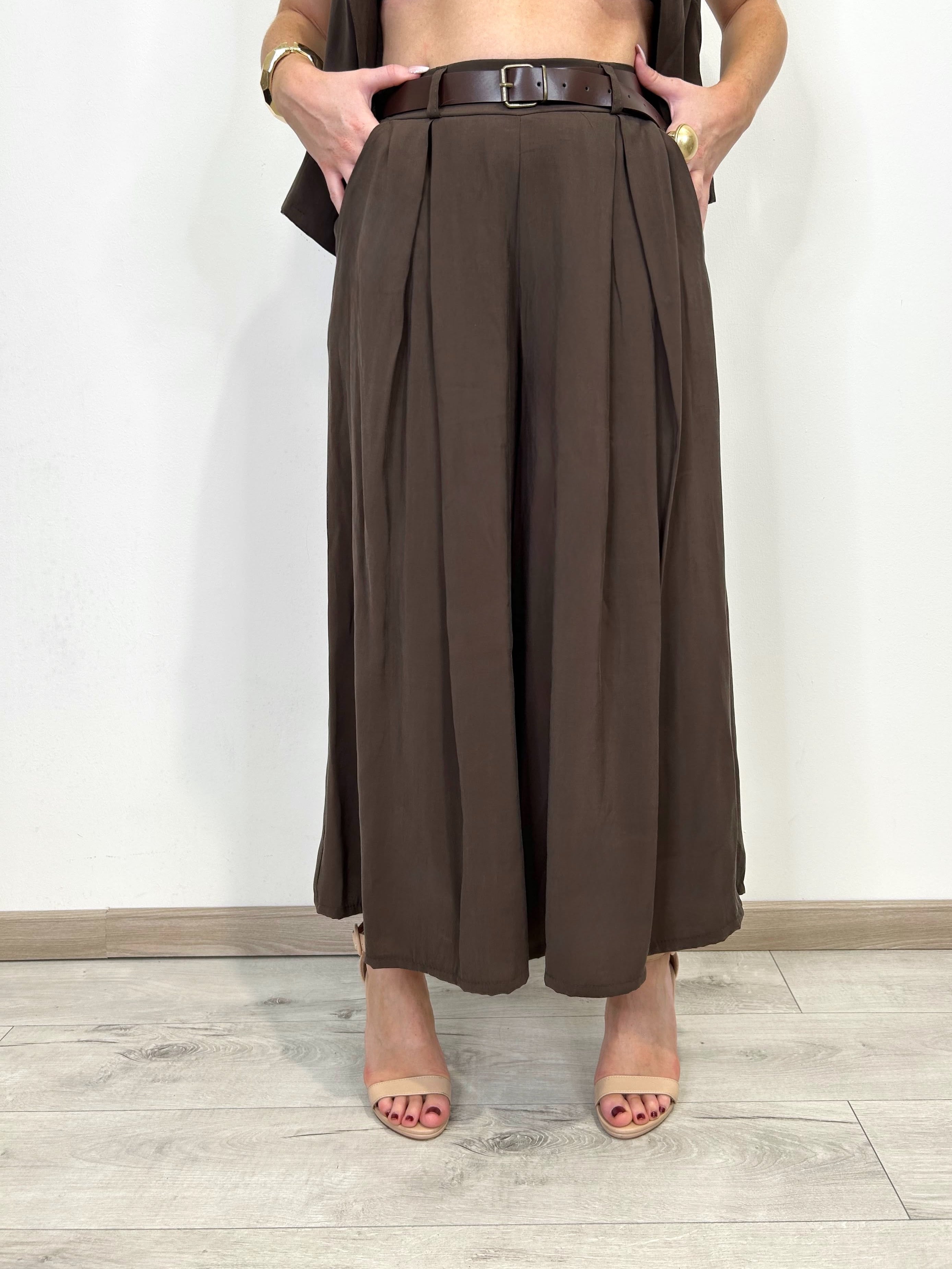 Pantalone Aly Marrone