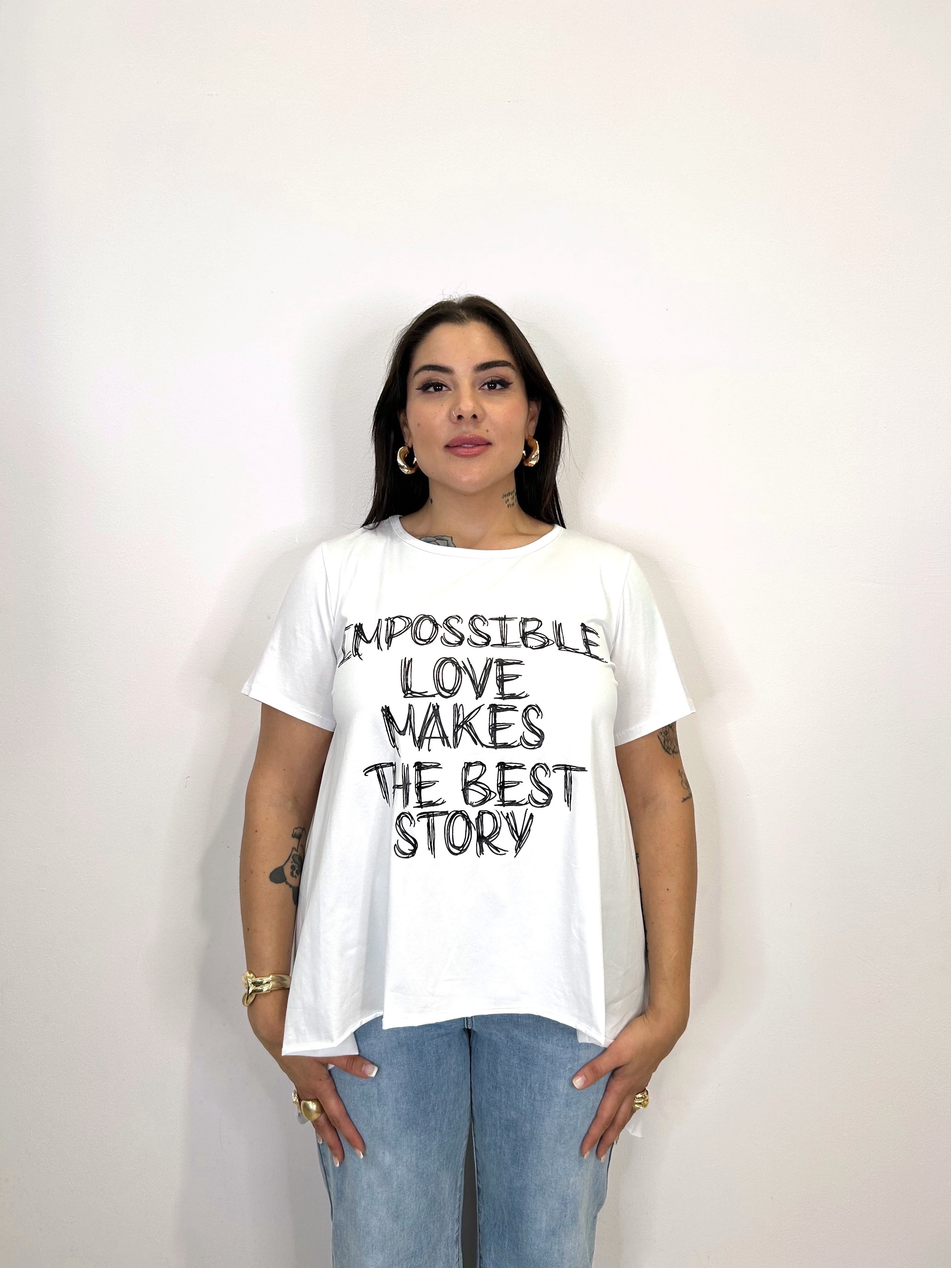 Maglia Impossible Bianco