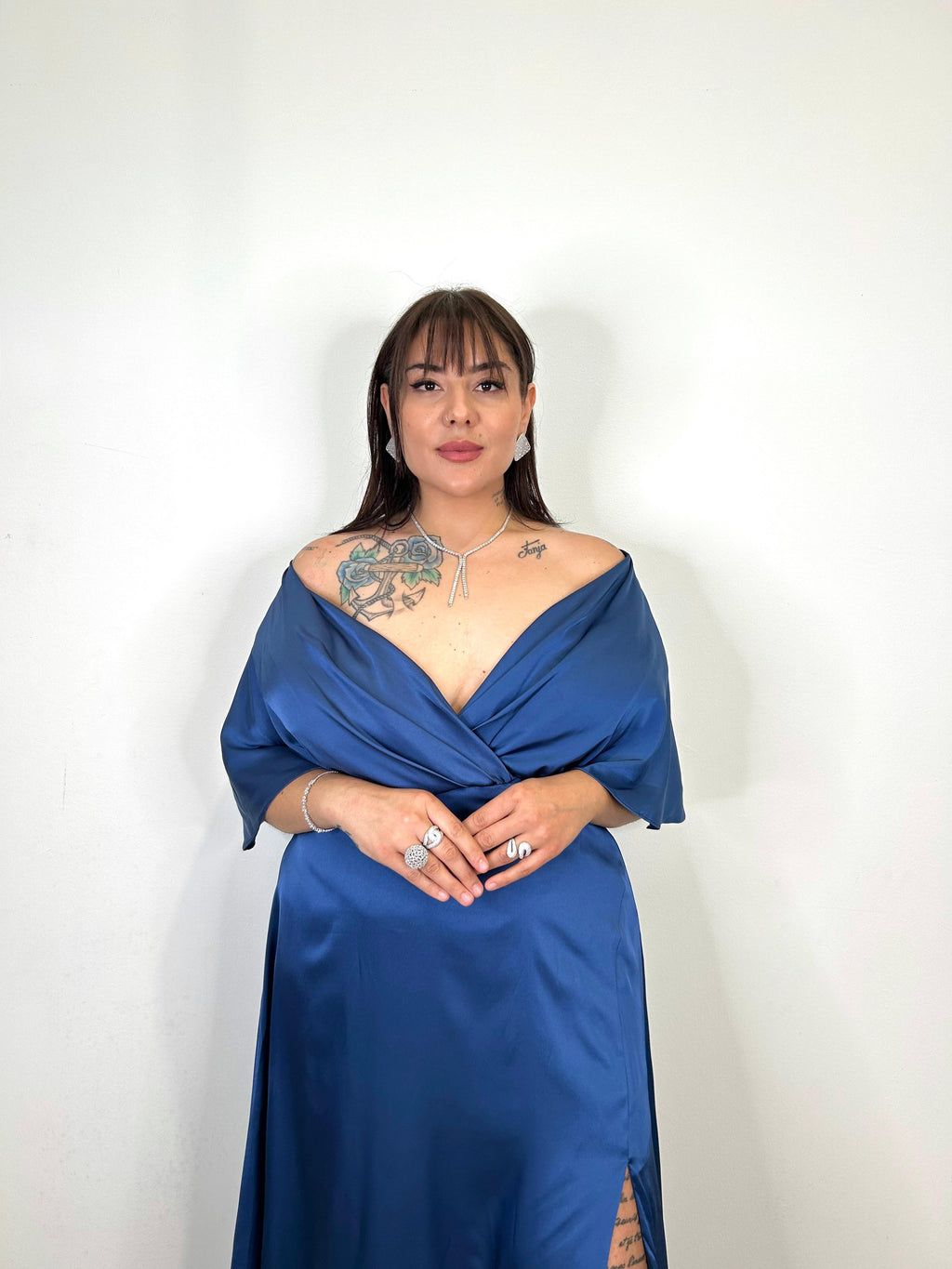 Abito Chloe Blu